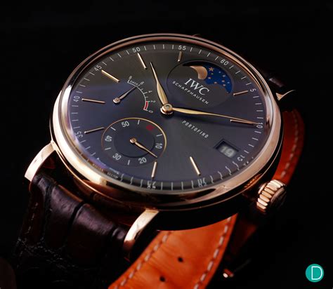 iwc portofino moonphase gold|iwc portofino hand wound.